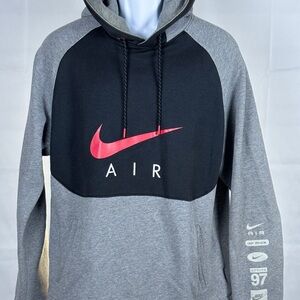 Nike Air Max 97 Vintage Hoodie Sweatshirt Big Swoosh XXL